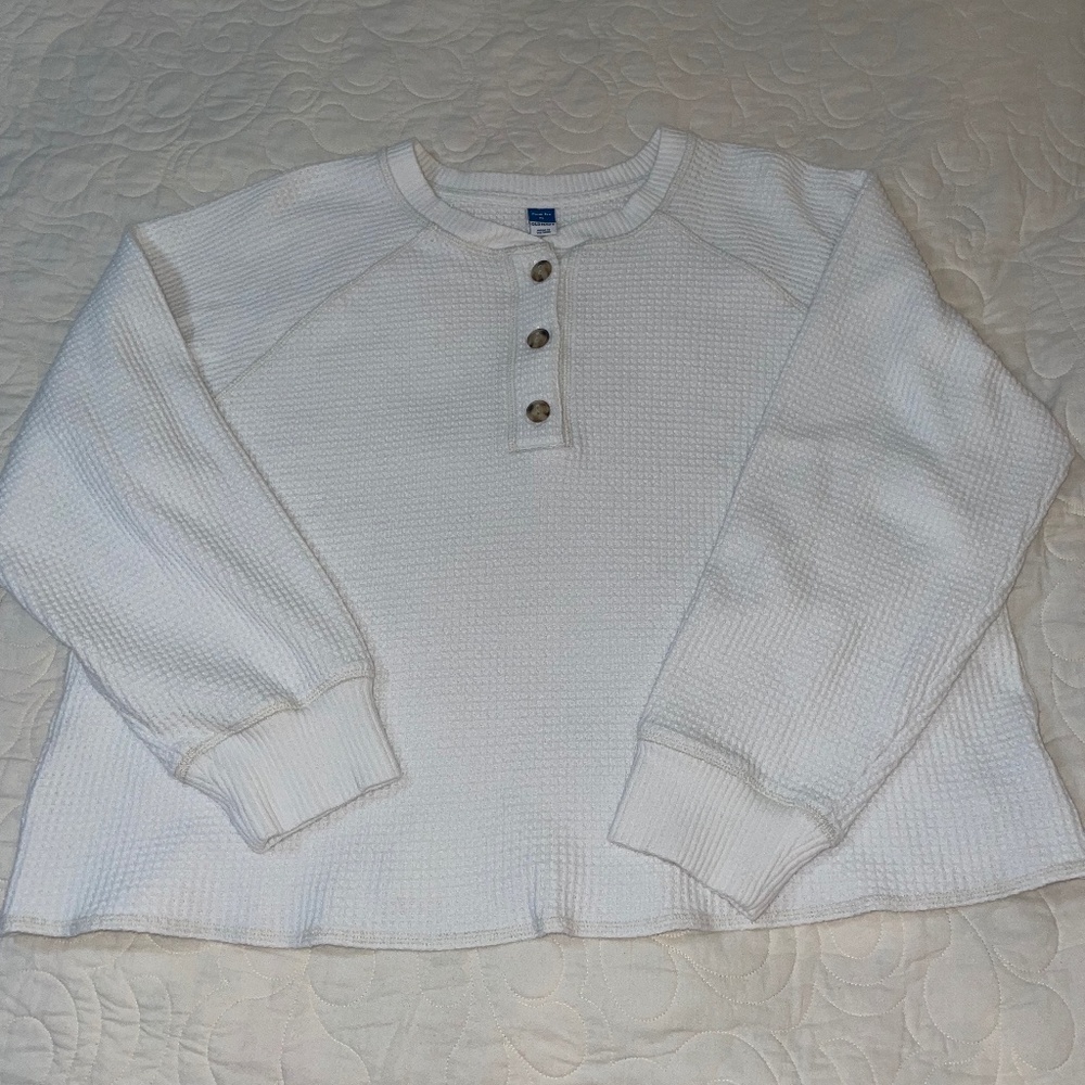 Old Navy Plush Henley Tee